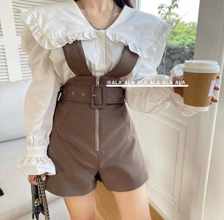 goods in stock! New in early autumn! [ala] clear color versatile age reducing suspender pants (without belt / without backing) ys1-ys1-2302# JJ