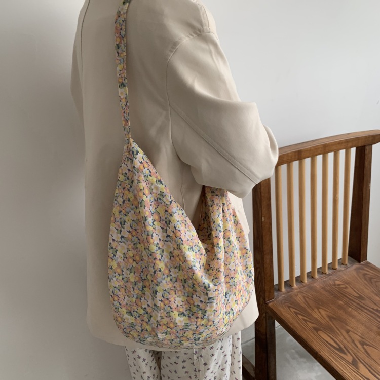 Original price 27.07! [double C] holiday Style Floral large capacity shoulder bag l02# CYQ