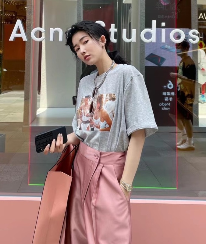 【ALL IN】個性趣味印花休閒短袖T恤  9262#  OZQ