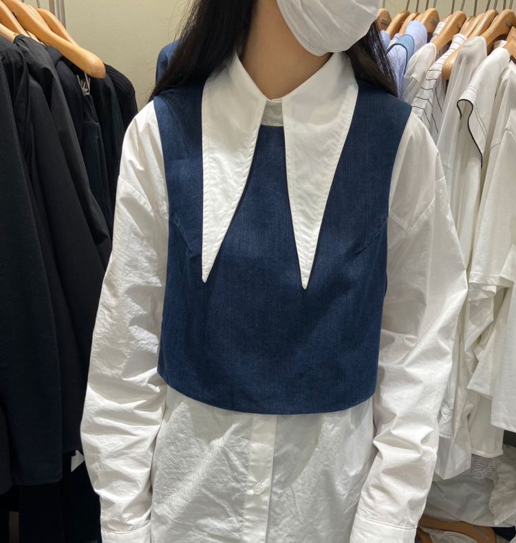 Early spring new! [on line] featured cowboy versatile strap vest (excluding accessories / shirt) 36535\jhy