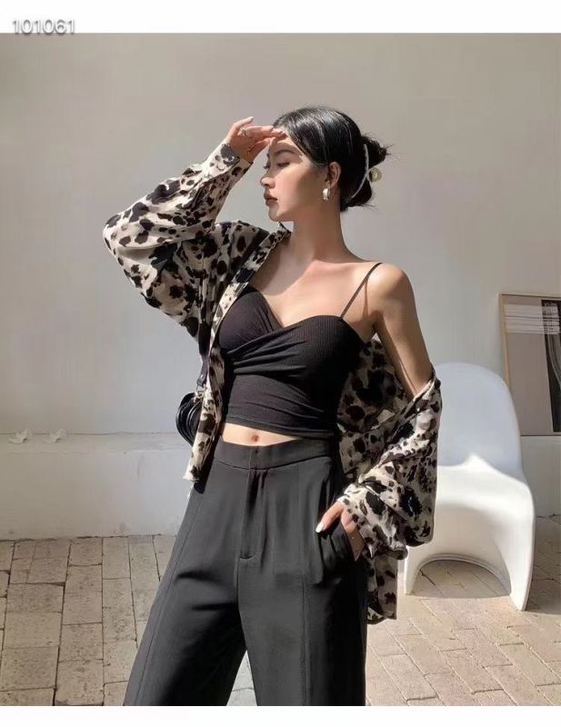 [Yaya] summer new style ice silk pleated cross character versatile back underwear (coaster cannot be removed) 2026# xdn