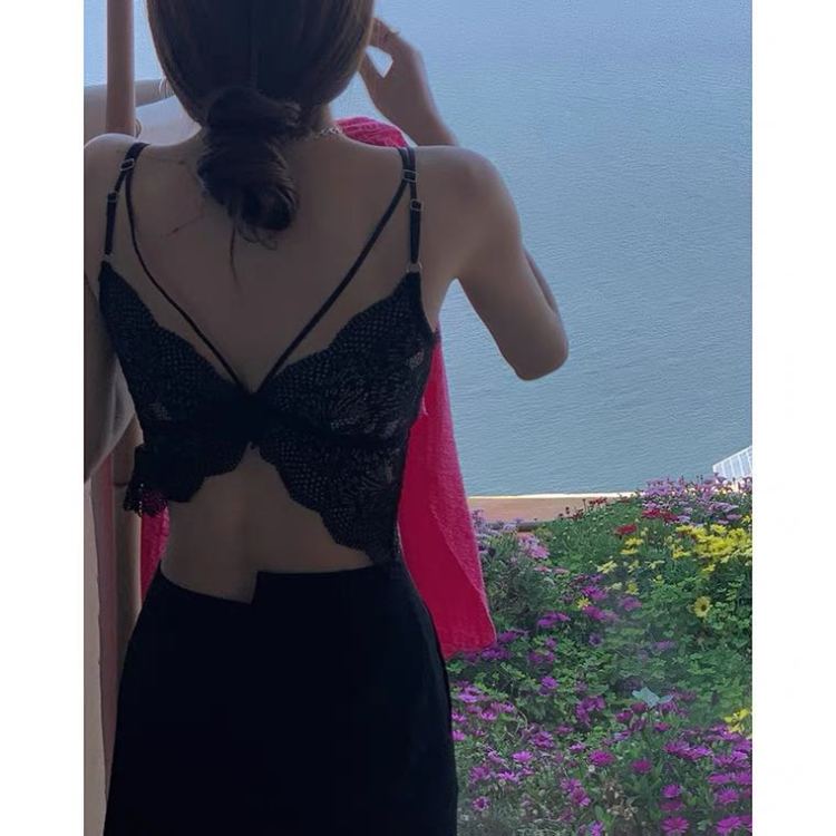 [KD] comfortable and simple suspender beautiful back underwear 2097# hjy