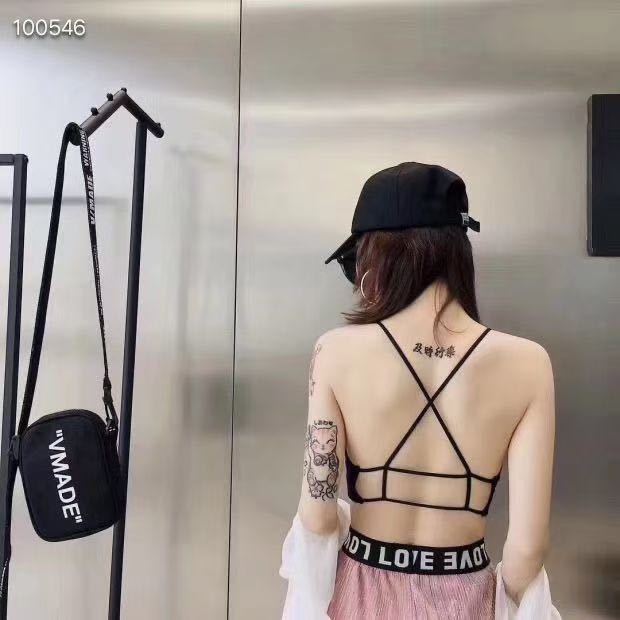 New in early summer! [Yaya] versatile Korean cross backless sexy personalized backless underwear 9926# xdn