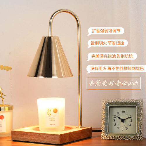 Nordic melt wax lamp bedside incense desk lamp bedroom ins girl sleep aids aromatherapy lamp candle lamp net red melt candle lamp 