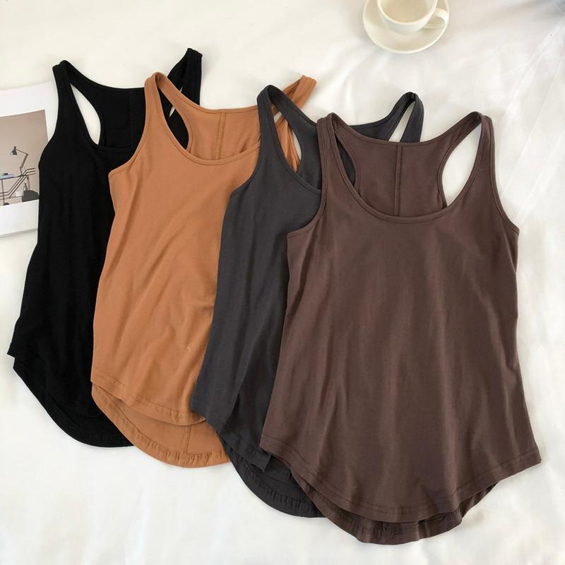 Hyuna I-shaped vest female summer fat sister 2-300kg loose size sleeveless T-shirt condole belt jacket tide
