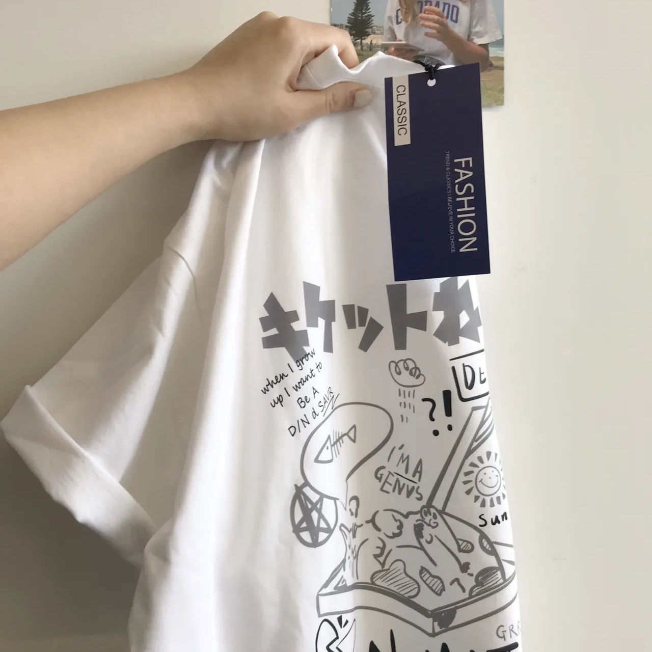 Cotton short sleeve T-shirt women's 2022 summer Japanese lazy wind sweet shirt coat