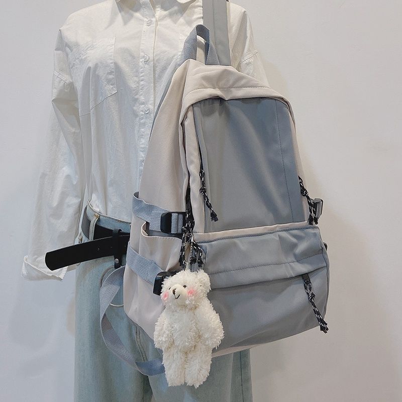 Schoolbag Korean version Harajuku ulzzang high school female backpack large capacity versatile middle school and junior high school students