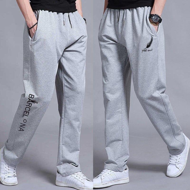 2022 spring and autumn youth straight Pants Large Korean version versatile casual pants men's loose sports pants Wei pants long pants