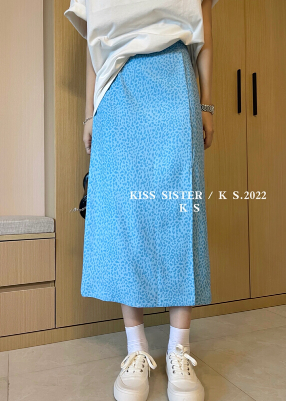[kiss sister] exotic leopard print small women's skirt 9033\ozq