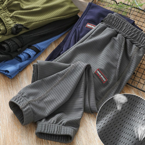 Boys' pants new children's mosquito proof pants in summer middle school children's autumn boys' summer fast drying sweatpants pants trend