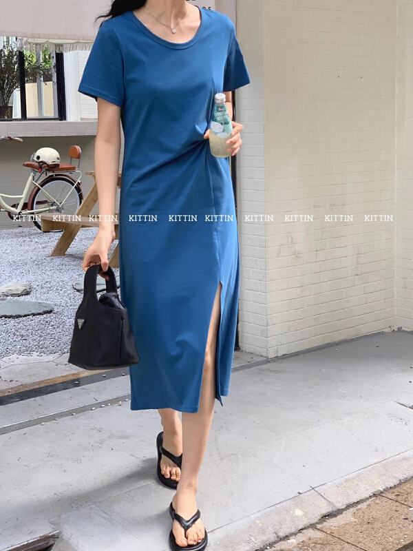 [Kittin] Korean knot design dress 566