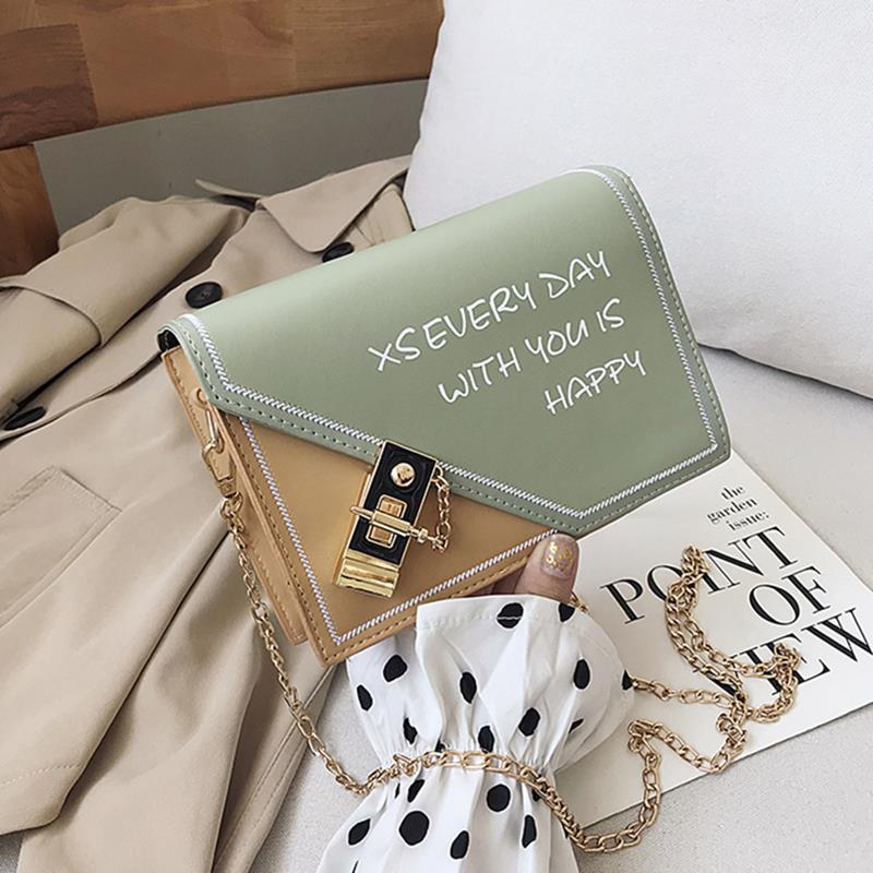Bag female 2022 new chain messenger bag summer versatile fashion Korean version foreign style texture trend small square bag
