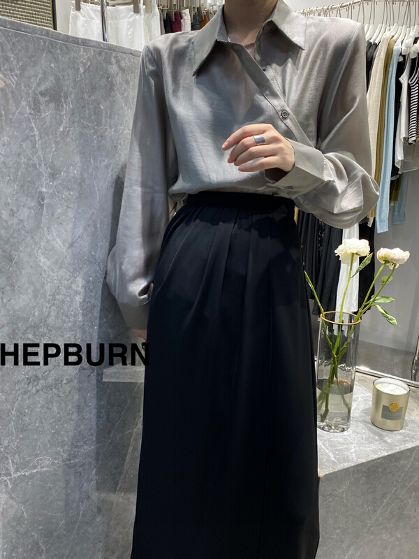 [Hepburn] casual simple and versatile sunscreen shirt 3820\l