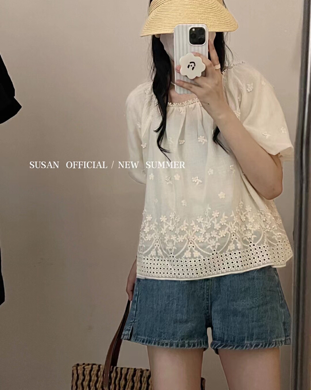 [Susan] retro fashion shirt 18998\lsw