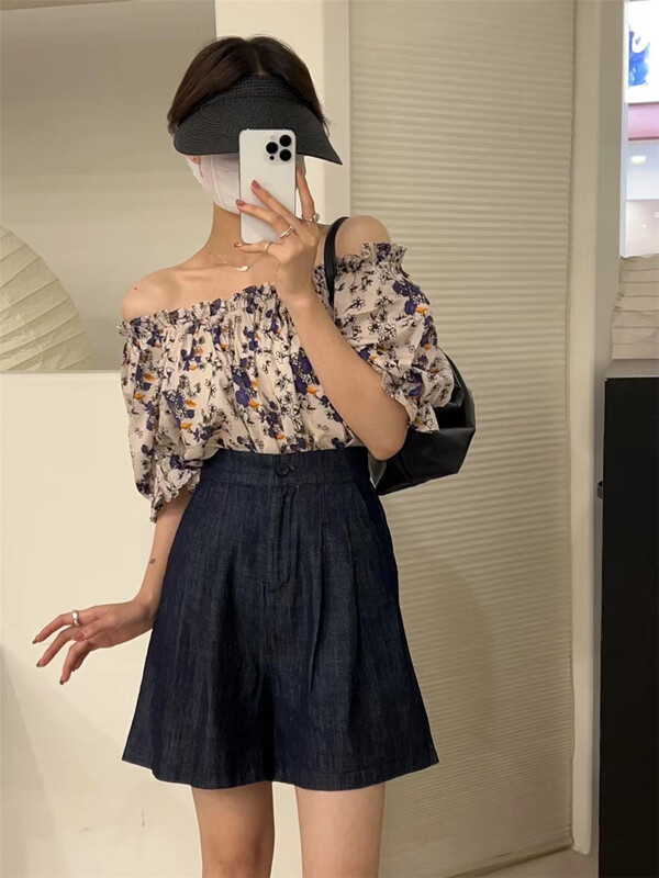 [larti] Korean high waist comfortable casual shorts 8611\ll
