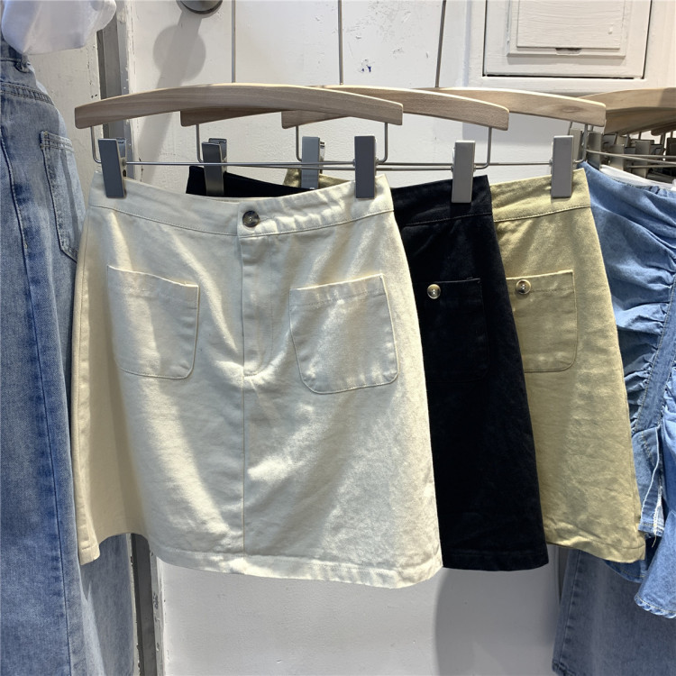 [runway girl] net version small pocket age reducing skirt ys1-5503\zjy
