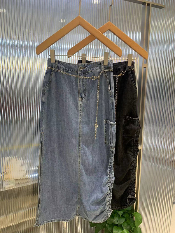 [o not 1] high waist fashion slim skirt (with waist rope) n109\lsw