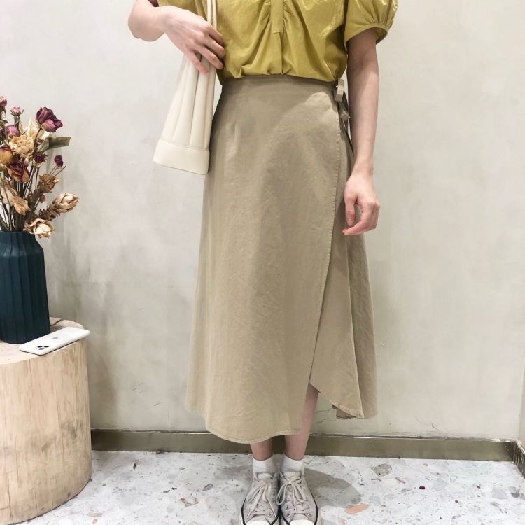 Original price 55.67! [I look] Japanese minority irregular tied skirt 71065\zjy