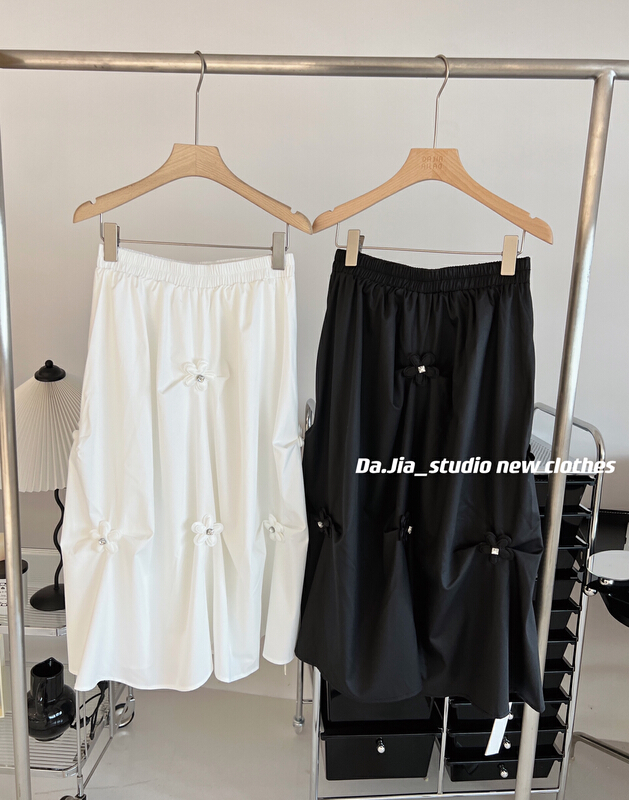 [Dajia] Korean fashion flower elastic skirt 22397\cls