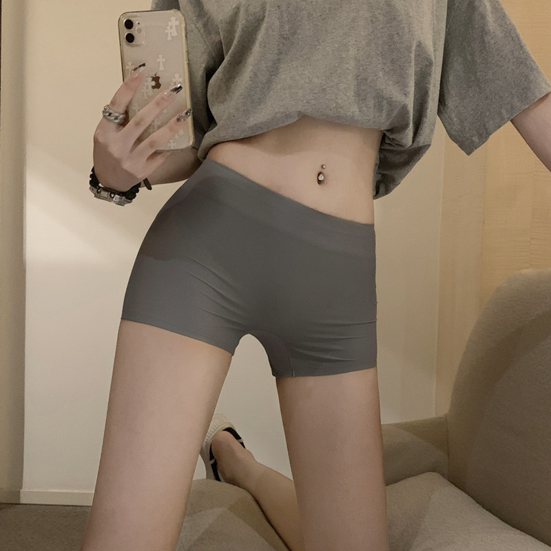 Real shooting and real price without reduction of waist exposed safety pants with abdomen closed, high waist and hips raised, naked feeling fitness pants, wear trackless Leggings outside