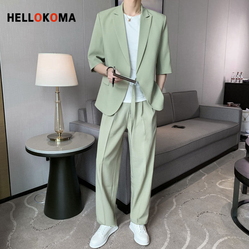 Suit suit new style vertical fashion light mature style loose Korean fashion casual suit coat