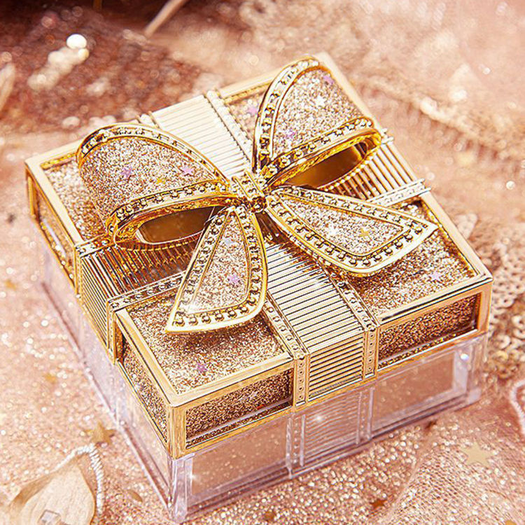 Authentic Marco Andy fine flash makeup setting powder loose powder waterproof sweat proof makeup retention summer bow honey powder women's transparent
