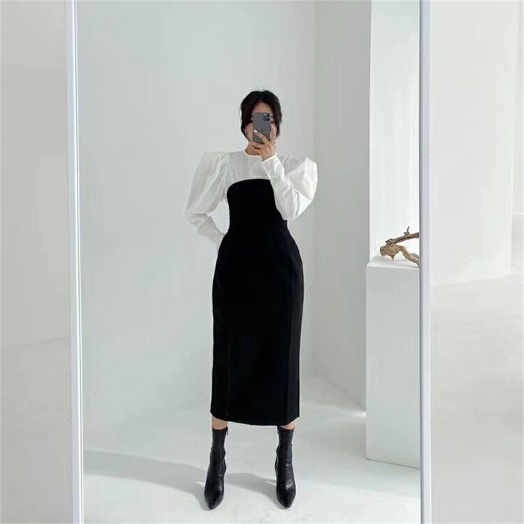 Original price 75.00! In early summer! [June 6th] design sense niche versatile skirt ys1-2652\wpl