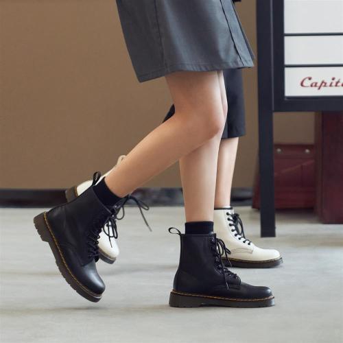  new British style Martin boots women's ins fashion versatile thick bottom fashion net red short boots pop spring and summer boots