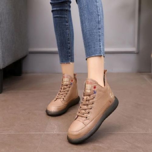  brand real cow leather, ox tendon, soft sole, medium high top, special price, leak picking, daddy shoes, Martin boots, board shoes, tourist women