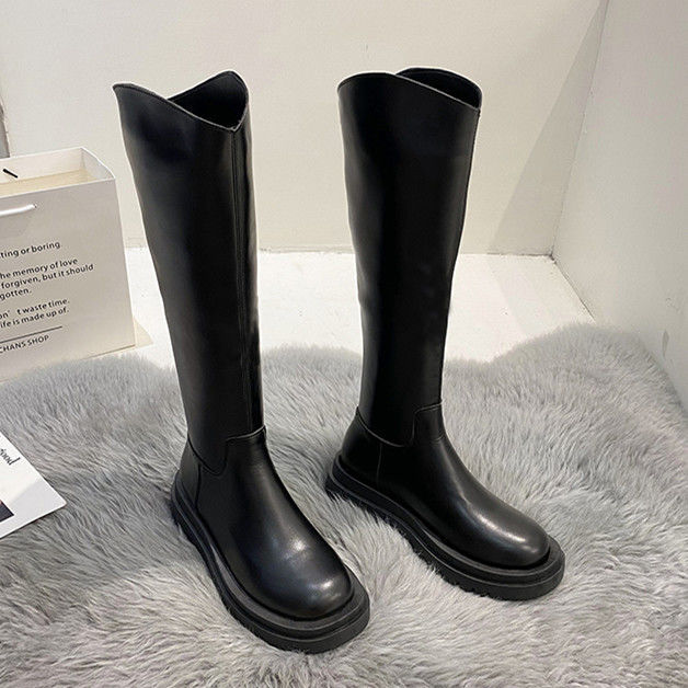 Martin boots boots boots short boots long boots black versatile thick soled medium boots high thick soled Chelsea Cavaliers boots