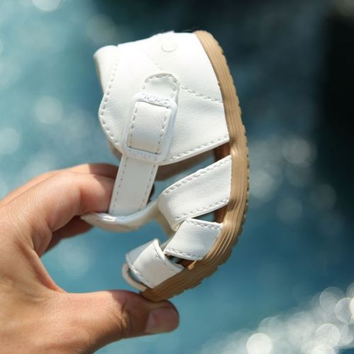 Carter rabbit sandals baby girls' shoes leather summer walking shoes soft soled boys' Baotou baby shoes children