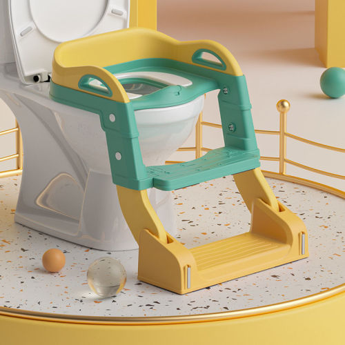 Children's toilet, toilet ladder chair, female baby, children, boys' toilet, toilet rack cover, baby cushion ring, stair type