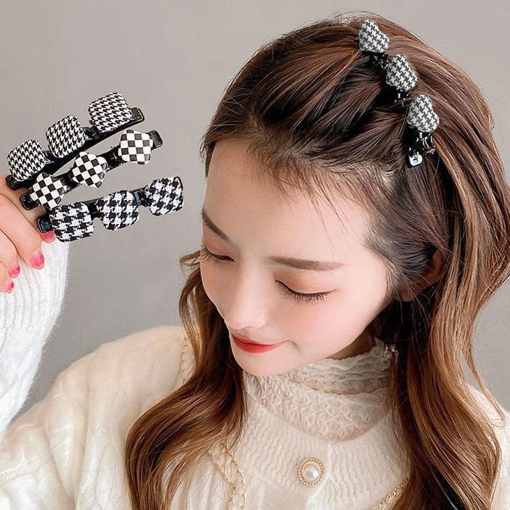 New bangs clip forehead foreign style clip texture hair clip female side bangs broken hair finishing artifact clip