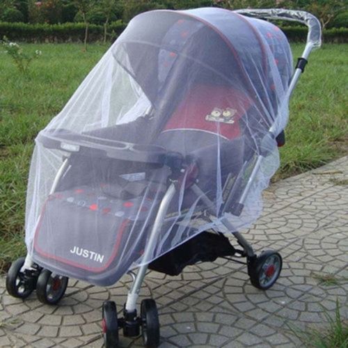 Increase mosquito nets summer baby strollers mosquito nets newborn umbrella car encryption full cover cradle mosquito nets breathable universal