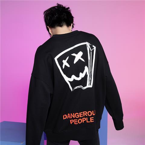 Dangerouspeople Jacky Xue clothes DSP sweater round neck long sleeve classic paper bag man trend men and women