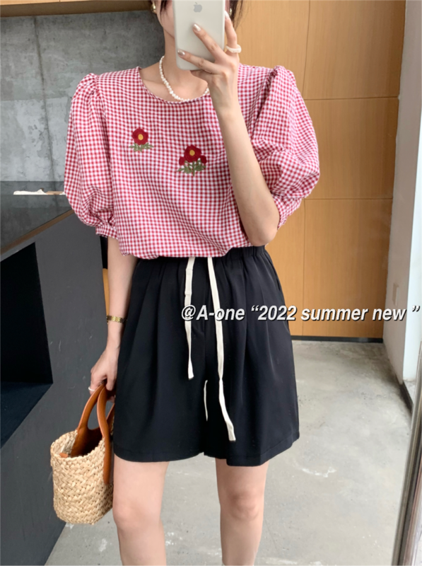 [A-One] elastic waist versatile casual shorts (only pants) 5650 × hjy