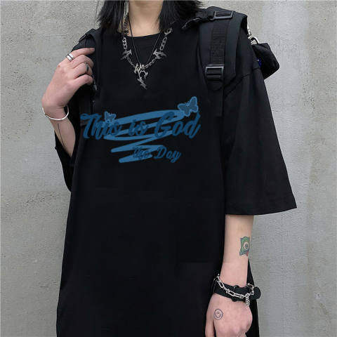 Summer new short sleeved female student Korean loose casual shirt ins trendy Harajuku style