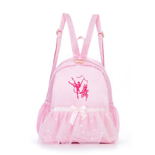 Children's Dance Bag dance backpack double shoulder dance schoolbag girls' large capacity fashion ballet Latin Dance Bag