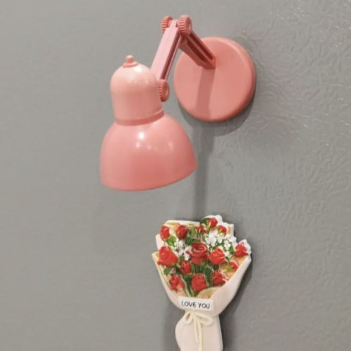 Little red book recommended refrigerator post new sunflower net red refrigerator post double door magnet refrigerator post cute desk lamp