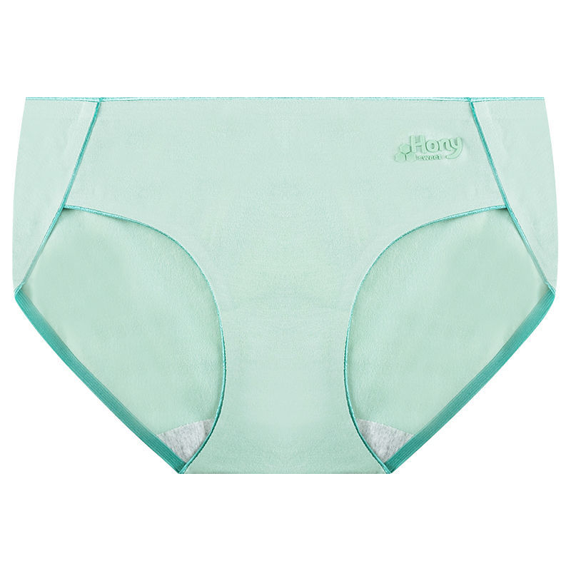 4/6-piece seamless quick drying underwear women's middle waist 95% cotton breathable new antibacterial briefs girls' shorts head