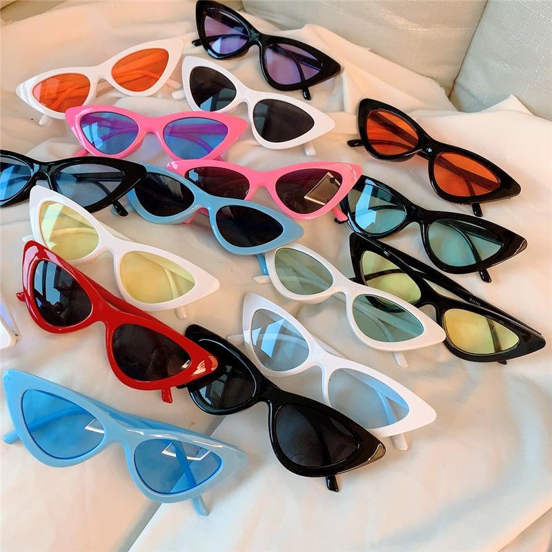 Classic triangle glasses China's new rap cool equipment concave shape jump Di seal sail same glasses sunglasses
