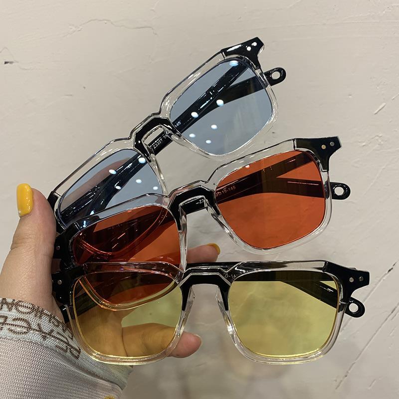 Ins super popular RETRO SUNGLASSES, online fashion sunglasses 2022 new fashion men's and women's disco hip-hop couple glasses