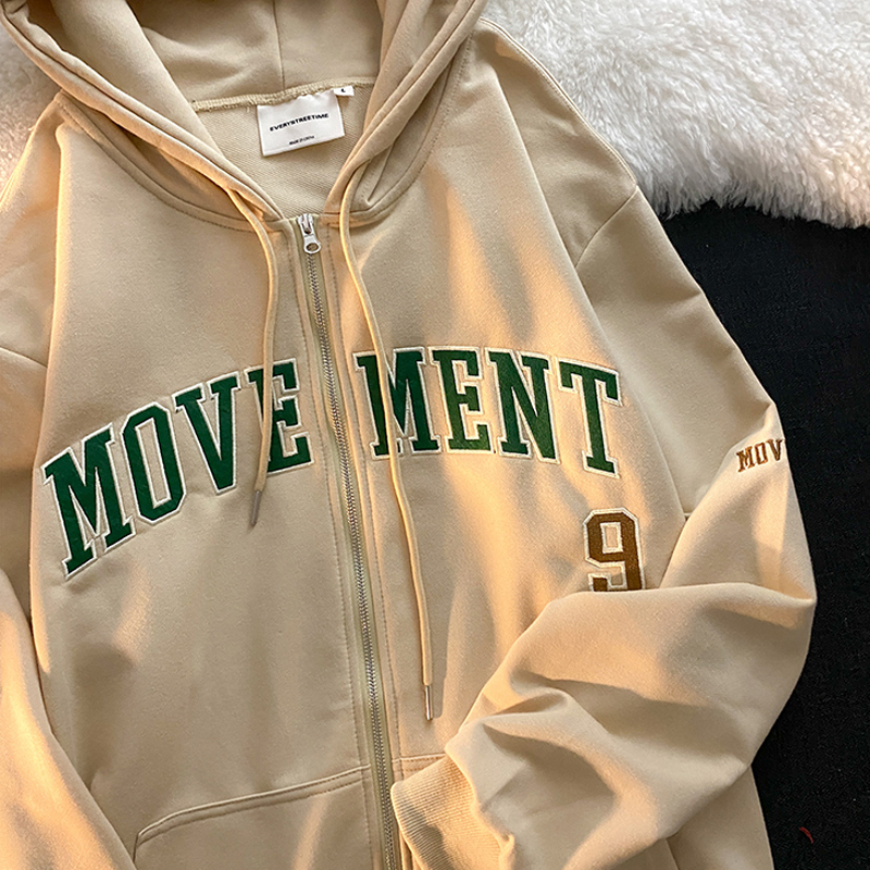 Official figure real price fish scale cloth cotton thin sweater women's hooded cardigan zipper embroidery