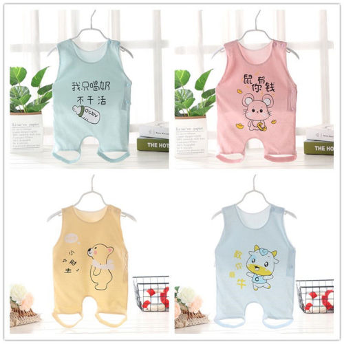 Baby cotton belly pocket double-layer leg protection belly circumference baby children's anti kick quilt half back sleeping pocket small belly pocket