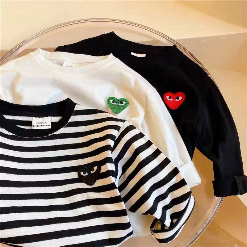 Children's cotton Japanese Long Sleeve T-Shirt Korean bottoming shirt spring and autumn baby bottoming shirt long sleeve T-shirt fashion brand top