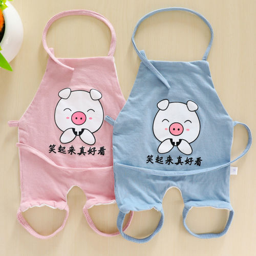 Baby belly pocket thin summer pure cotton newborn belly care leg pocket baby belly care belly circumference four seasons