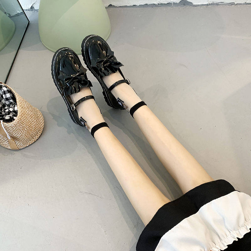 Fairy wind lolita Lolita shoes lo Japanese Lolita new jk small leather shoes tea party shoes uniform single shoes women