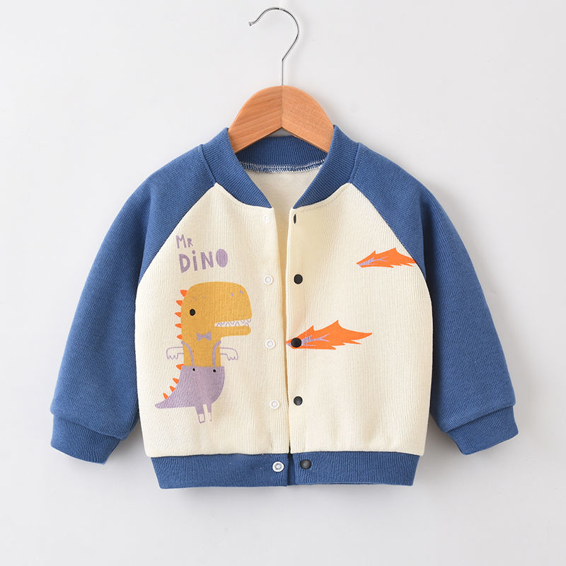 Boys and girls coats spring and autumn clothes children's winter clothes 2022 new baby clothes children's cardigans baby coat tide