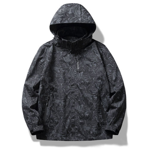 Waterproof windproof jacket outdoor mountaineering jacket 2022 spring new outdoor sports couple camouflage windbreaker