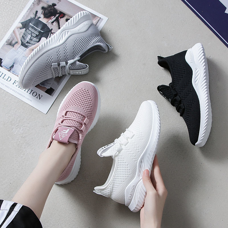 Women's work shoes 2022 summer upgrade women's non-slip waterproof lightweight flat-bottomed soft-soled casual sports women's shoes